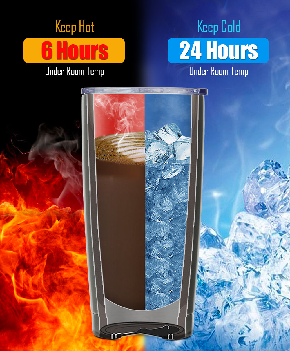 Chaos Coordinator -20oz White Tumbler