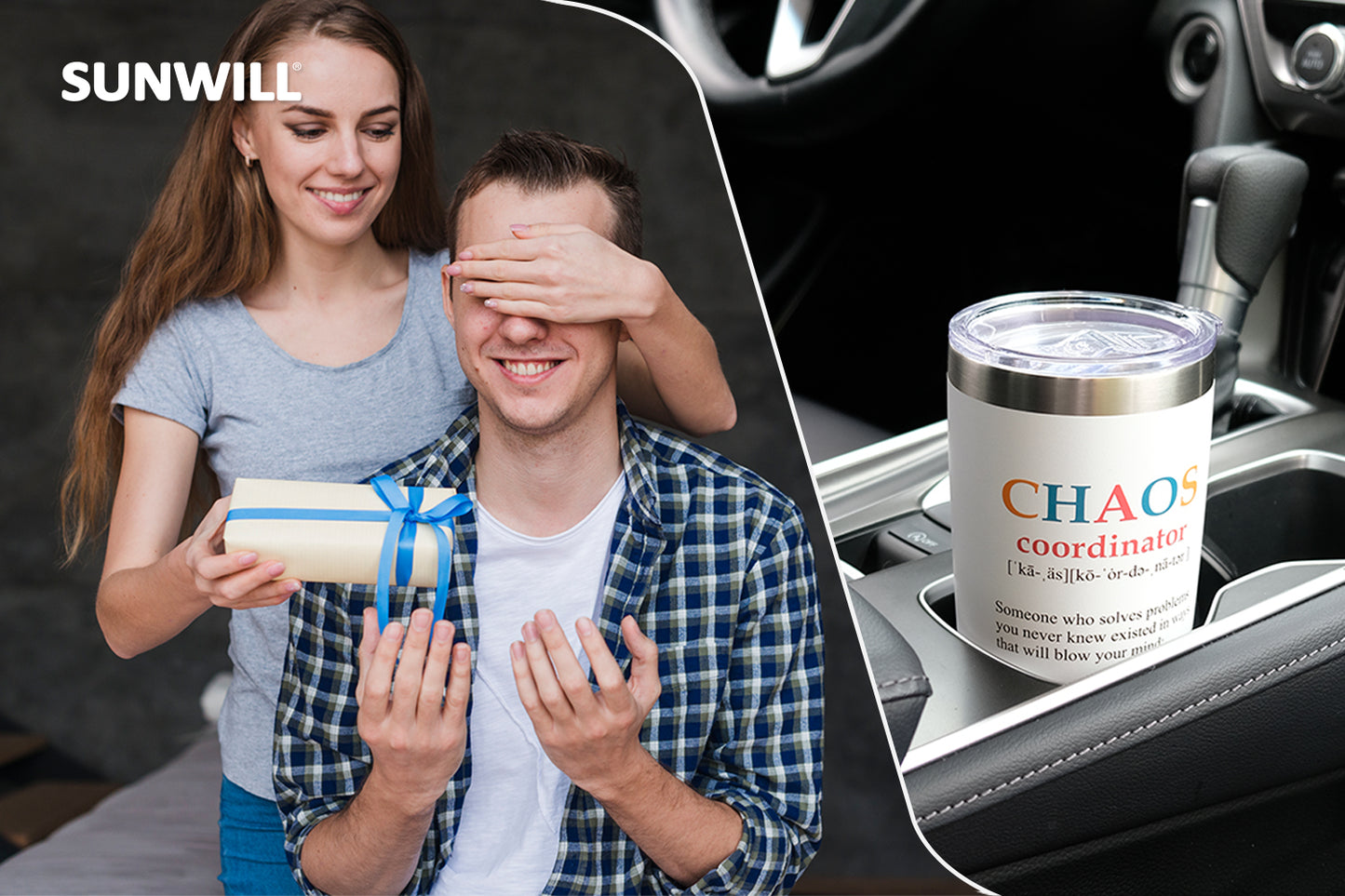 Chaos Coordinator -20oz White Tumbler