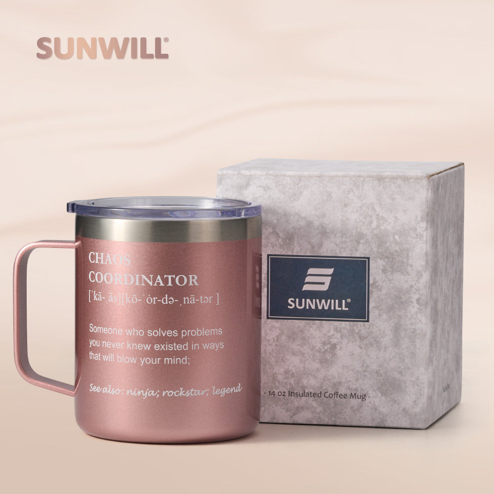 Chaos Coordinator -14oz Rose Gold Mug