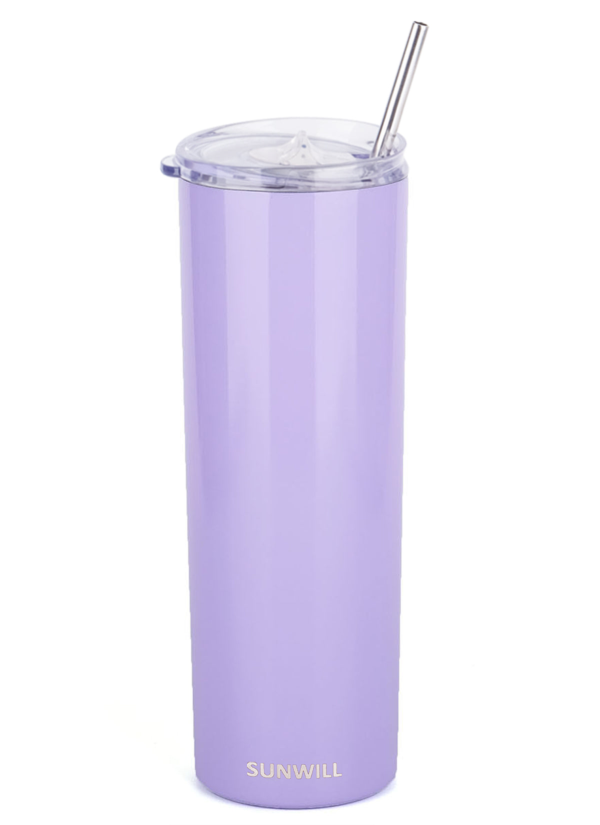 20oz Skinny Tumbler With Straw and Lid - Lavender