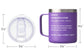 Chaos Coordinator -14oz Purple Mug