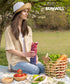 22oz Insulated Water Bottle with Straw - Powder Coated Berry Fruit