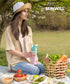 18oz Insulated Water Bottle with Straw - Powder Coated Gradiant Mint Sakura