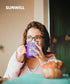 Sometimes You forget You're Awesome -14oz Purple Mug