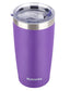 20oz Travel Tumbler With Sliding Lid - Purple Powder Coated