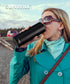 20oz Skinny Tumbler With Straw and Lid - Black