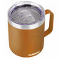 14oz Coffee Mug With Sliding Lid - Powder Coated Caramel