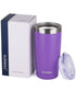 20oz Travel Tumbler With Sliding Lid - Purple Powder Coated