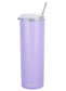 20oz Skinny Tumbler With Straw and Lid - Lavender