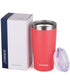 20oz Travel Tumbler With Sliding Lid - Powder Coated Coral