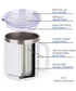 14oz Coffee Mug With Sliding Lid - White