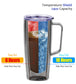 24oz Coffee Travel Mug With Sliding Lid - Powder Coated Black