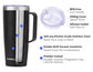 24oz Coffee Travel Mug With Sliding Lid - Powder Coated Black