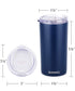 12oz Skinny Tumbler With Sliding Lid - Navy Blue