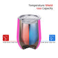12oz Wine Tumbler With Lid - Magenta