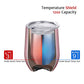 12oz Wine Tumbler With Lid - Rose Gold
