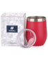 12oz Wine Tumbler With Lid - Wine Red