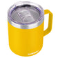 14oz Coffee Mug With Sliding Lid - Powder Coated Yellow