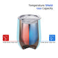 12oz Wine Tumbler With Lid - Pearl Blue
