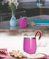 12oz Wine Tumbler With Lid - Magenta