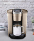 14oz Coffee Mug With Sliding Lid - White