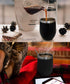 12oz Wine Tumbler With Lid - Black