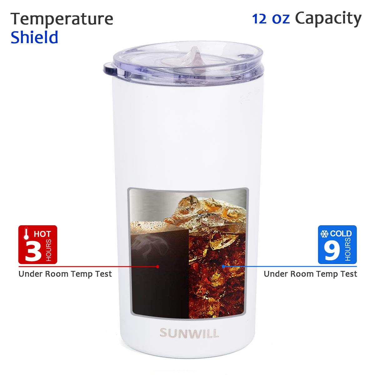 12 Pack Skinny Tumblers with Straws and Lids 30oz Stainless Steel Slim  Tumblers Double Wall Vacuum Insulated Coffee Cups Travel Mugs for Hot and  Cold