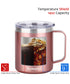 14oz Coffee Mug With Sliding Lid - Rose Gold