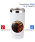 20oz Travel Tumbler With Sliding Lid - Powder Coated White