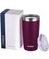 20oz Travel Tumbler With Sliding Lid - Powder Coated Plum