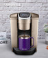 14oz Coffee Mug With Sliding Lid - Powder Coated Purple